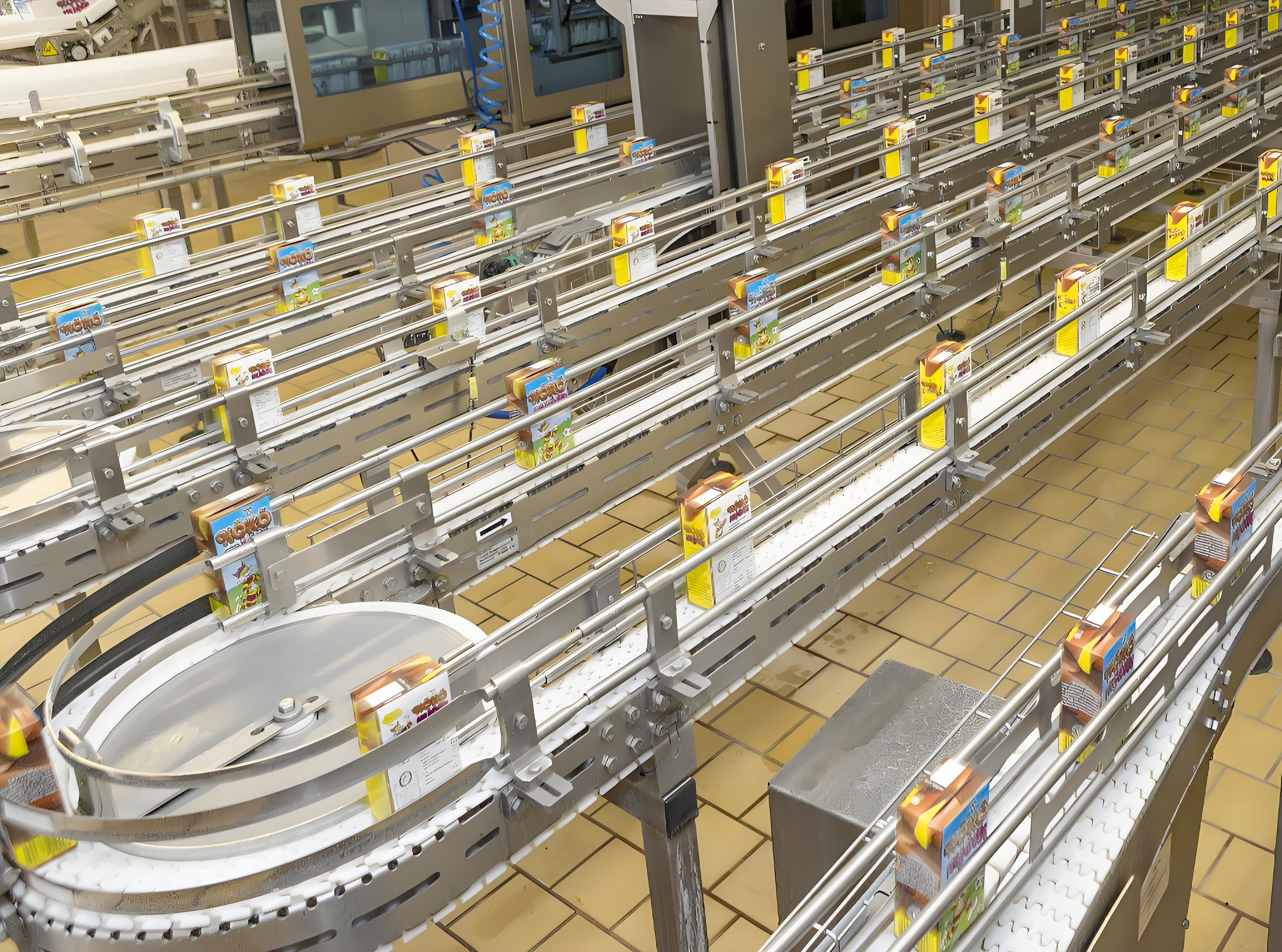 flexible modular conveyor Гибкий модульный конвейер