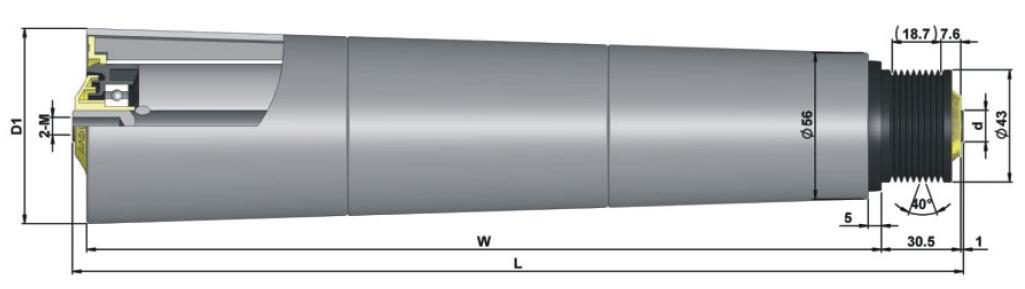 Ролик с коническим рукавом и поликлиновым колесом TP650