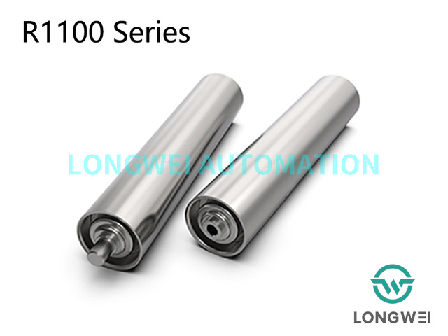 Ролик гравитационного конвейера легкой/средней нагрузки со стальным корпусом подшипника