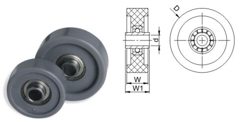 GA-01 Скейт Колесо
