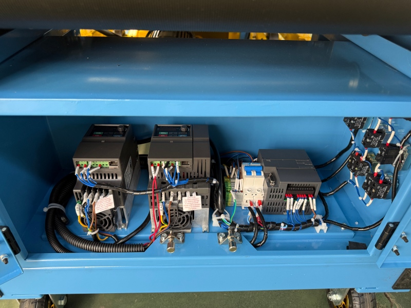 Модульная загрузка/разгрузка системы управления конвейером