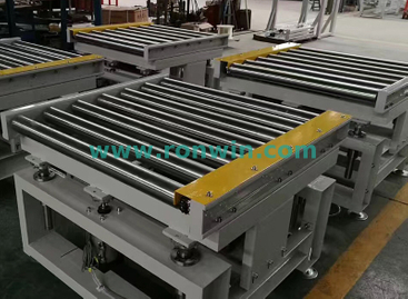 Прямой роликовый конвейер с цепью с одним звездочкой