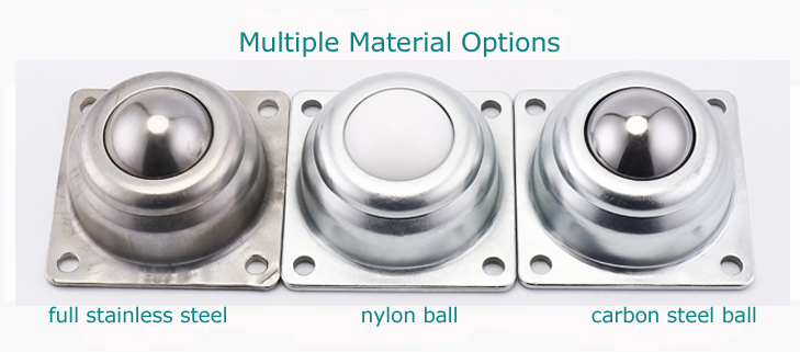 Несколько материалов для переноса шарикового подшипника