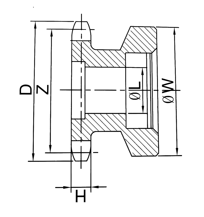 Накопление стальной звездочки