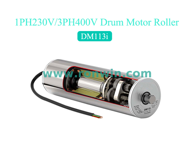 Мощный приводной ролик двигателя для ленточных конвейеров легкой и средней мощности