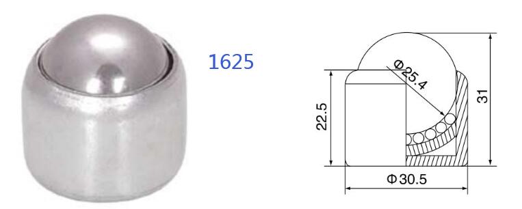 блок передачи шариков с пружинной нагрузкой