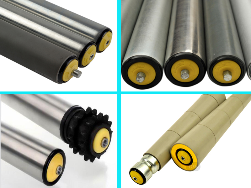 конвейер -ролик с полимерным подшипником с огромным количеством