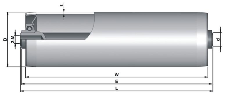 гравитационный конвейерный ролик