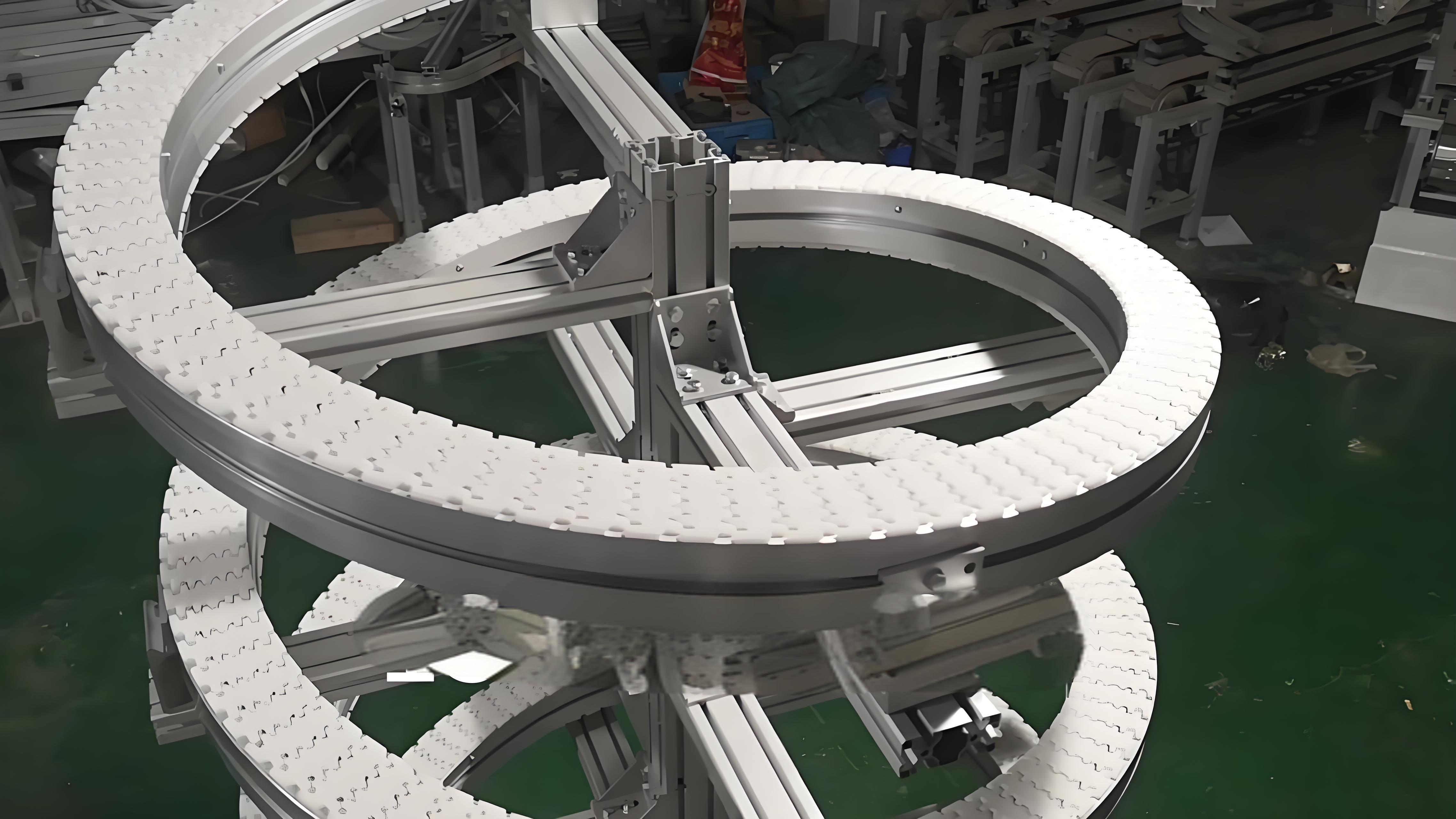 гибкий модульный конвейер sprial