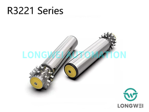 Двухрядная стальная звездочка с телескопической подачей накопительного конвейерного ролика