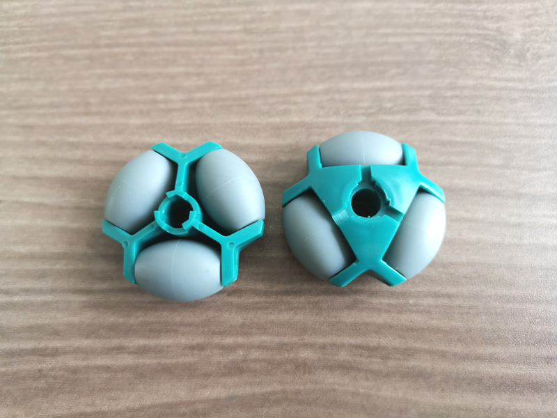 два слоя Omniwheels