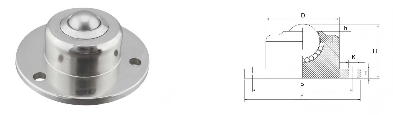 Крепление основания серии Tuff Шариковый узел средней нагрузки