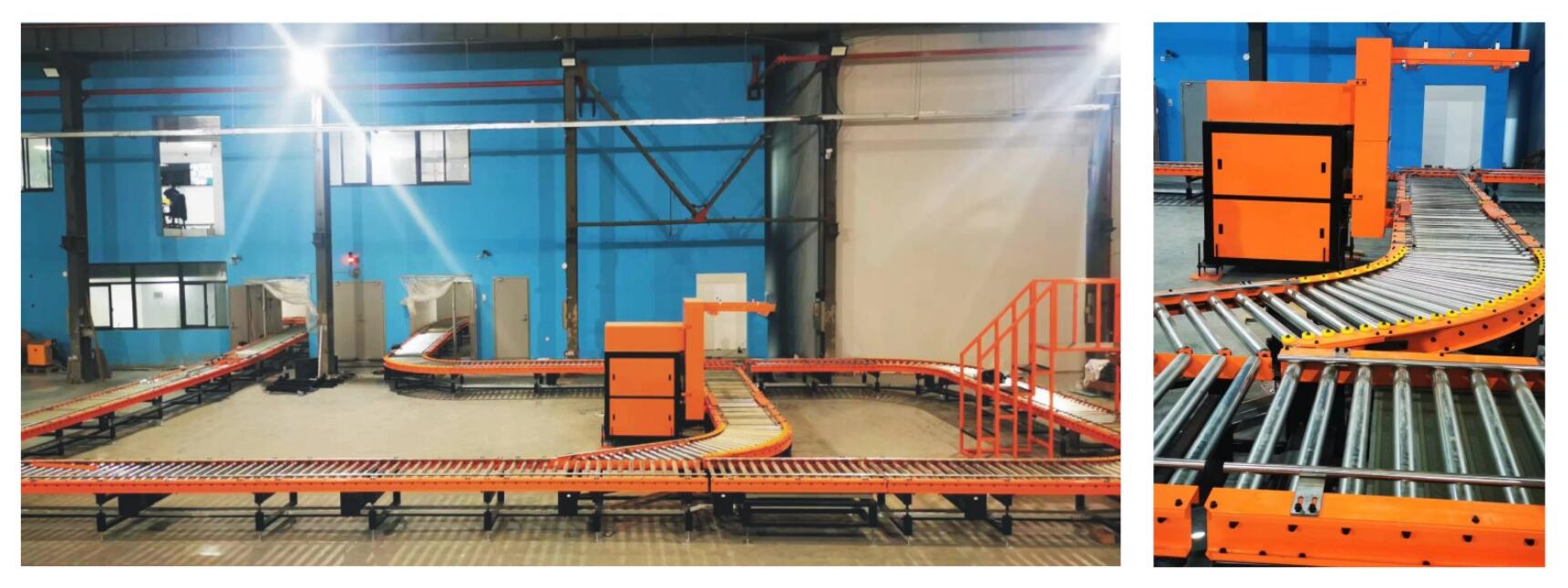 конвейерная система облучения