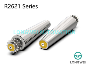 Конический стальной конвейерный ролик со стальной звездочкой для тяжелых условий эксплуатации