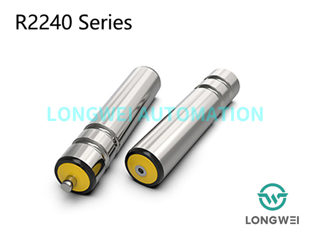 Стальной конвейерный ролик с двойным желобком и круглым ремнем