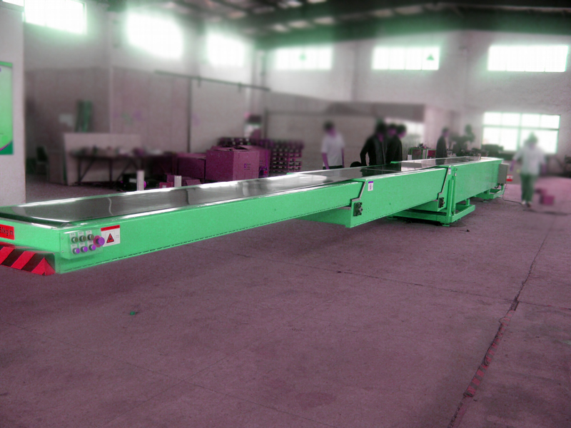 Регулируемая высота телескопического конвейера ленты